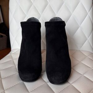 Stuart Weitzman Black Ankle Booties